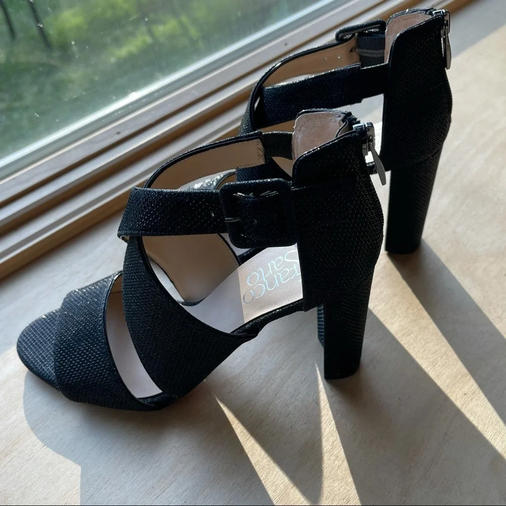 Franco Sarto Womens, New Hazelle 2 Glitter Sandals